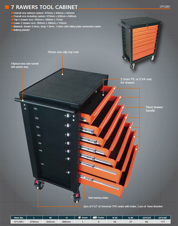 7 RAWERS TOOL CABINET