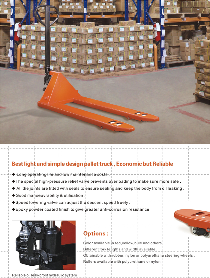 Hand pallet Truck Light-Duty