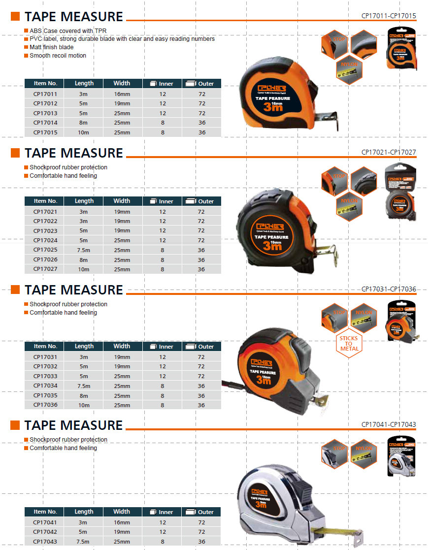 TAPE MEASURE