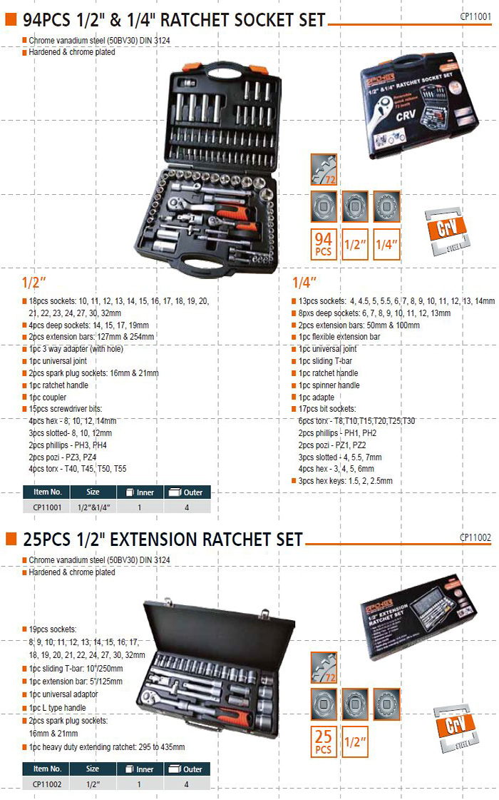 25PCS 1/2